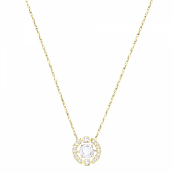 Swarovski sparkling dance round necklace Clearance