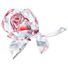Swarovski Blossoming Red Rose