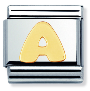 NOMINATION 'Letter A' Gold 03010101