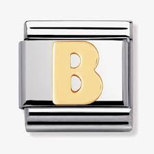 NOMINATION 'Letter B' Gold 03010102
