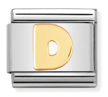 NOMINATION 'Letter D' Gold 03010104
