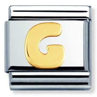 NOMINATION 'Letter G' Gold 03010107
