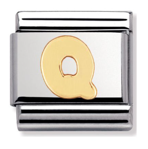 NOMINATION 'Letter Q' Gold 03010117