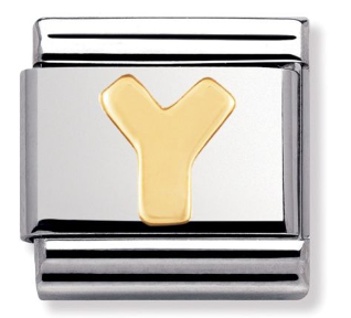 NOMINATION 'Letter Y' Gold 03010125