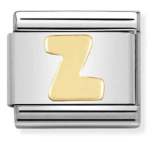 NOMINATION 'Letter Z' Gold 03010126