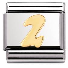 NOMINATION Number '2' Gold 03010202