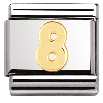 NOMINATION Number '8' Gold 03010208