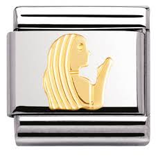 NOMINATION Zodiac 'Virgo' Gold 03010406