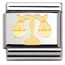 NOMINATION Zodiac 'Libra' Gold 03010407