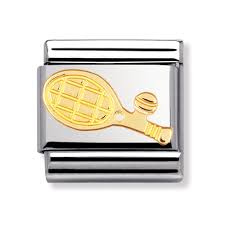 NOMINATION 'Tennis Racquet' Gold 03010605