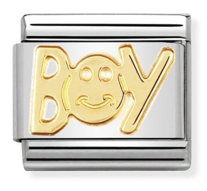 NOMINATION 'BOY' Gold 03010702