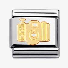 NOMINATION 'Camera' Gold 03010809