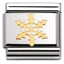 NOMINATION 'Snowflake' Gold 03010919