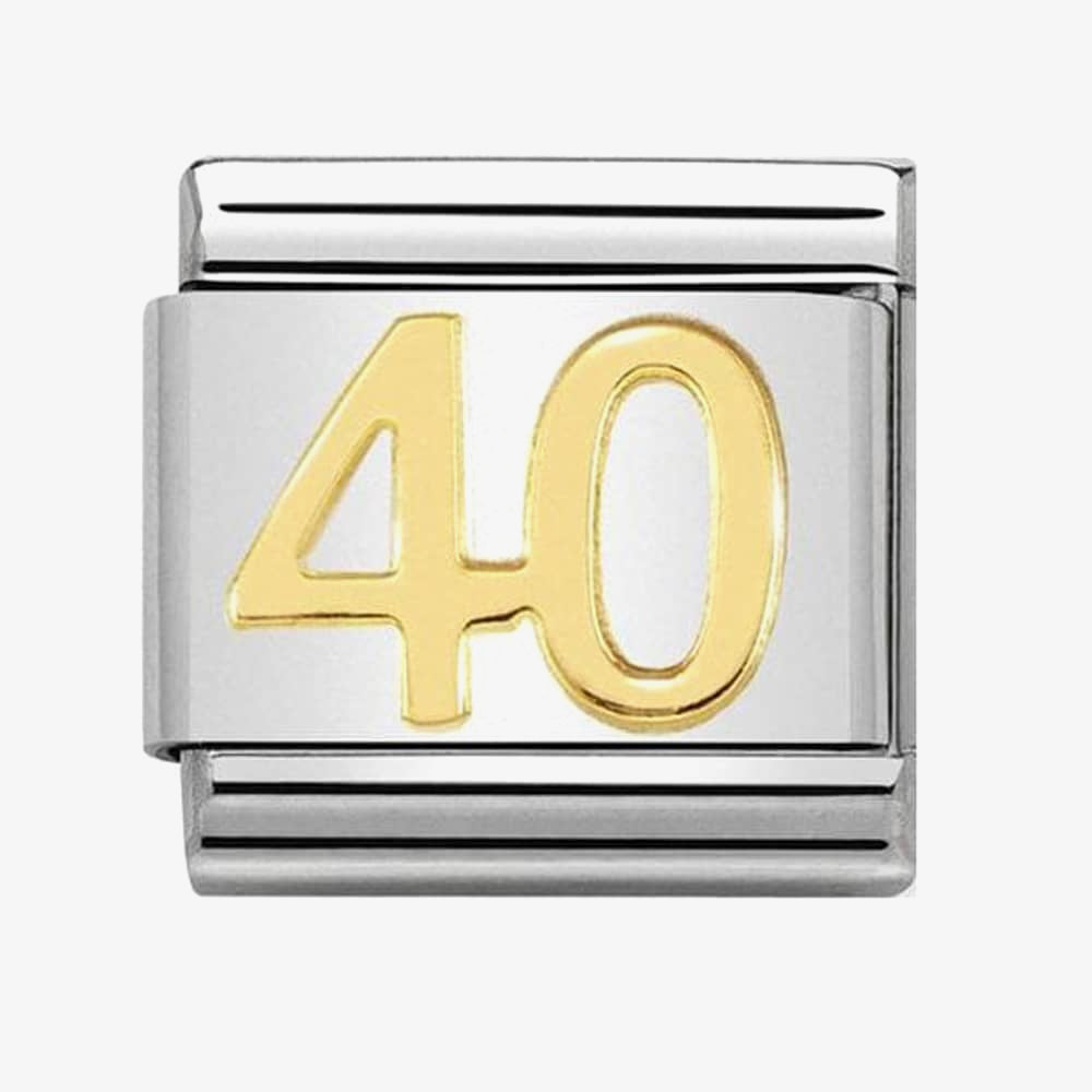 NOMINATION Number '40' Gold 03010941