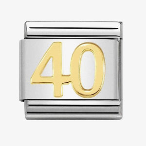 NOMINATION Number '40' Gold 03010941