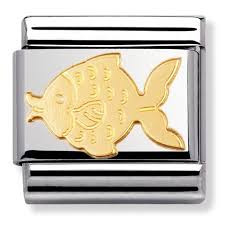 NOMINATION 'Fish' Gold 03011302