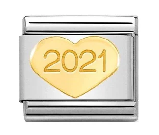 NOMINATION '2021 Heart' Gold 03014939