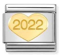 NOMINATION '2022 Heart' Gold 03014942