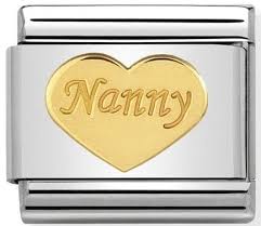 NOMINATION 'Nanny Heart' Gold 03016235