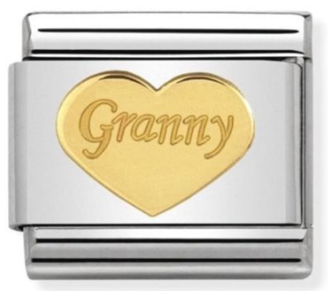 NOMINATION 'Granny Heart' Gold 03016239