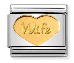 NOMINATION 'Wife Heart' Gold 03016242