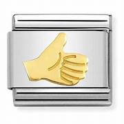 NOMINATION 'Thumbs Up' Gold 03016262
