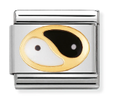 NOMINATION 'Yin Yang' Enamel & Gold 03020823