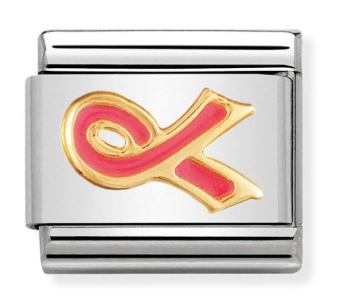 NOMINATION 'Pink Ribbon' Enamel 03020829