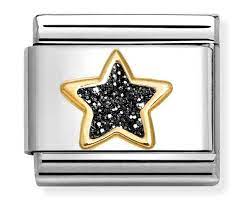 NOMINATION 'Black Star' Glitter Enamel 03022020