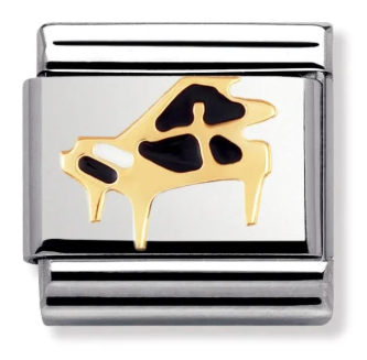 NOMINATION 'Piano' Enamel & Gold 03022108
