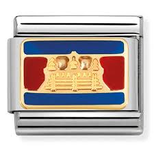 NOMINATION Flag 'Cambodia' Enamel 03023623