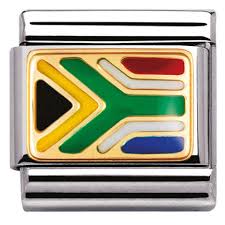 NOMINATION Flag 'South Africa' Enamel 03023703