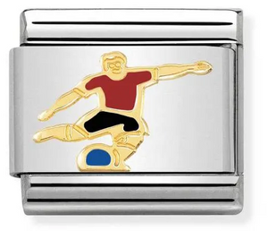 NOMINATION 'Soccer Player' Enamel 03025911