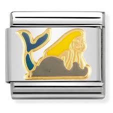 NOMINATION 'Mermaid' Gold & Enamel 03027216