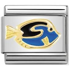NOMINATION 'Surgeon Fish' Enamel 03027241