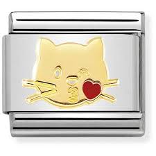 NOMINATION 'Kiss Cat' Gold 03027245