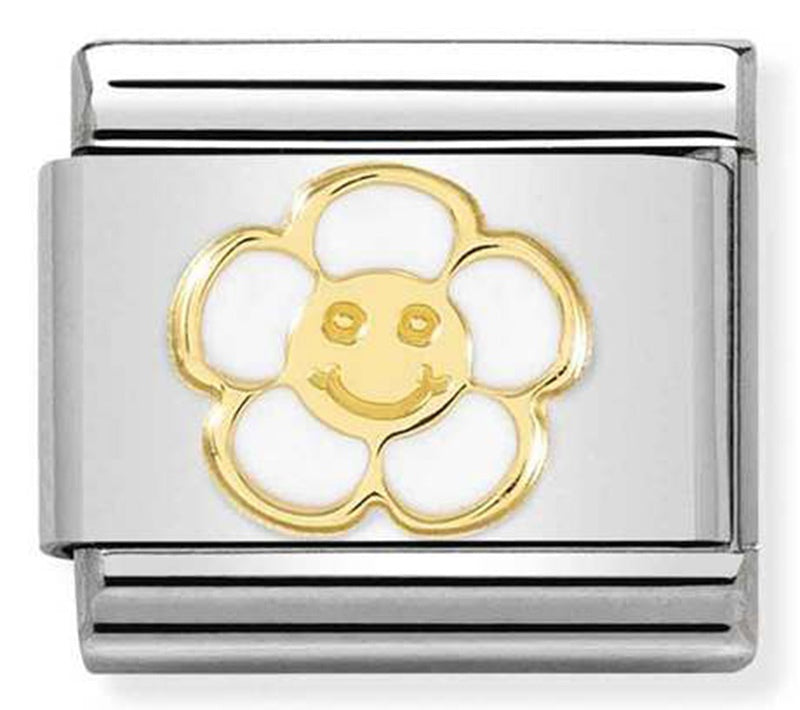 NOMINATION 'Smiling Flower' Enamel 03027259
