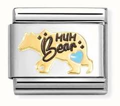 NOMINATION 'Mum Bear' Gold & Enamel 03027282