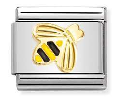NOMINATION 'Bee' Gold & Enamel 03028564