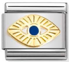 NOMINATION Etched 'Blue Eye' Gold 03028565