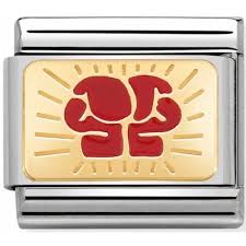 NOMINATION Red 'Boxing Gloves' Gold 03028710