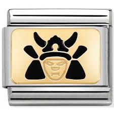 NOMINATION 'Samurai' Gold & Enamel 03028712