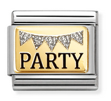NOMINATION 'Party' Gold & Enamel 03028909