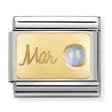 NOMINATION Month 'March' Gold 03051903