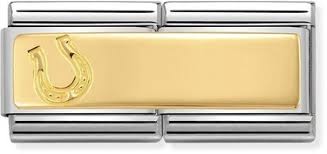 NOMINATION Double Link 'Horseshoe' Gold 03071014