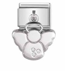 NOMINATION Hanging 2k 'Cz Angel' Silver 03171004