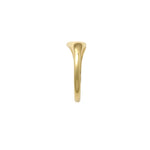 Yellow Gold Heart Signet Ring