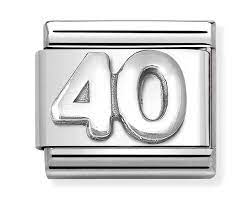 NOMINATION Number '40' Silver 33010159
