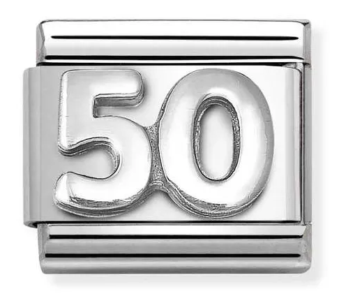 NOMINATION Number '50' Silver 33010160