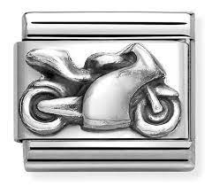 NOMINATION 'Motorbike' Silver 33010169